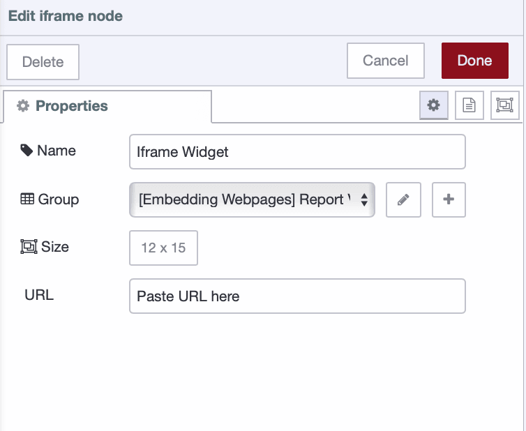 ui_iframe widget configuration